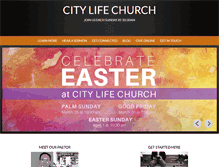 Tablet Screenshot of citylifechurchnyc.com